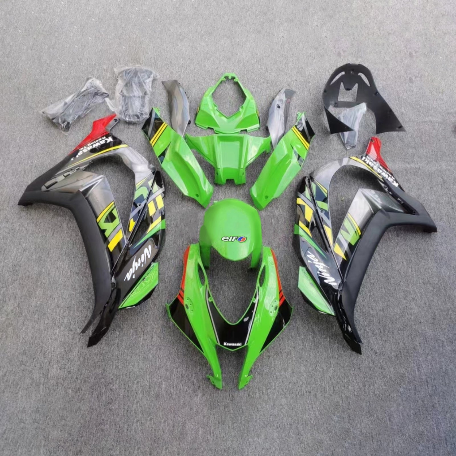 Kawasaki ZX10R 2016-2020 Fairing Kit Bodywork Plastic ABS