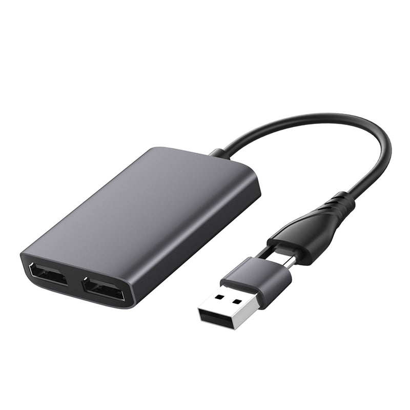 Adaptador tipo C/USB3.0 a HDMI dual para Apple M1 M2 Mac Windows Tipo C/USB3.0 Hub