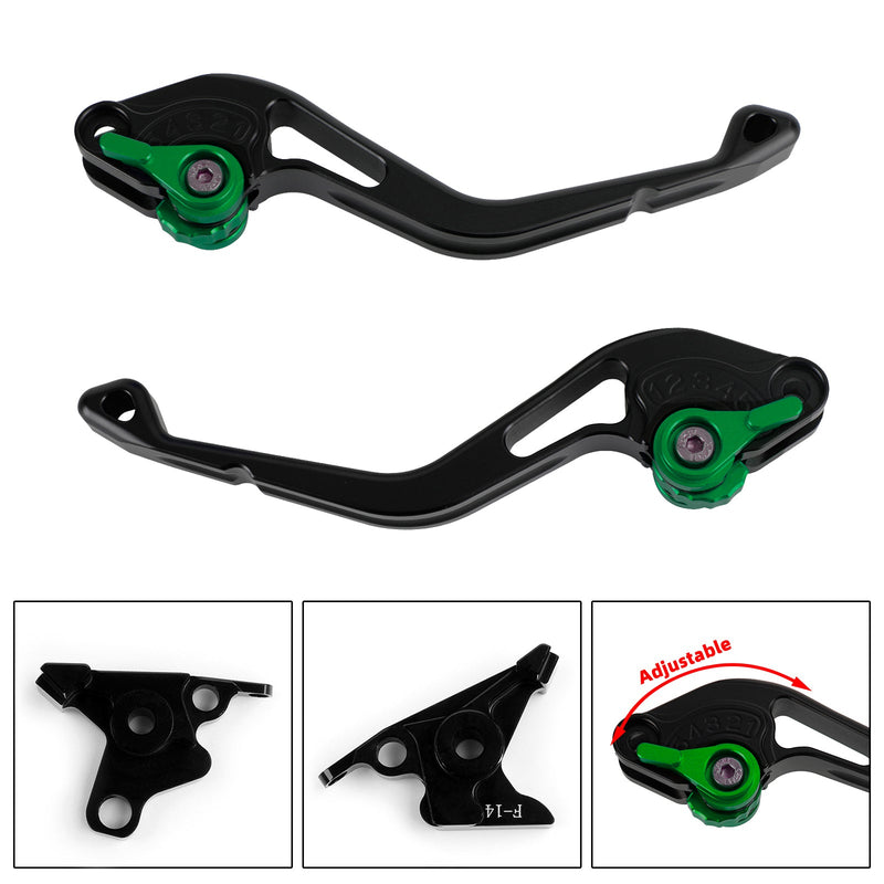 Palanca de freno de embrague corta Kawasaki ZRX1100 ZZR1200 ZX7R ZG1000