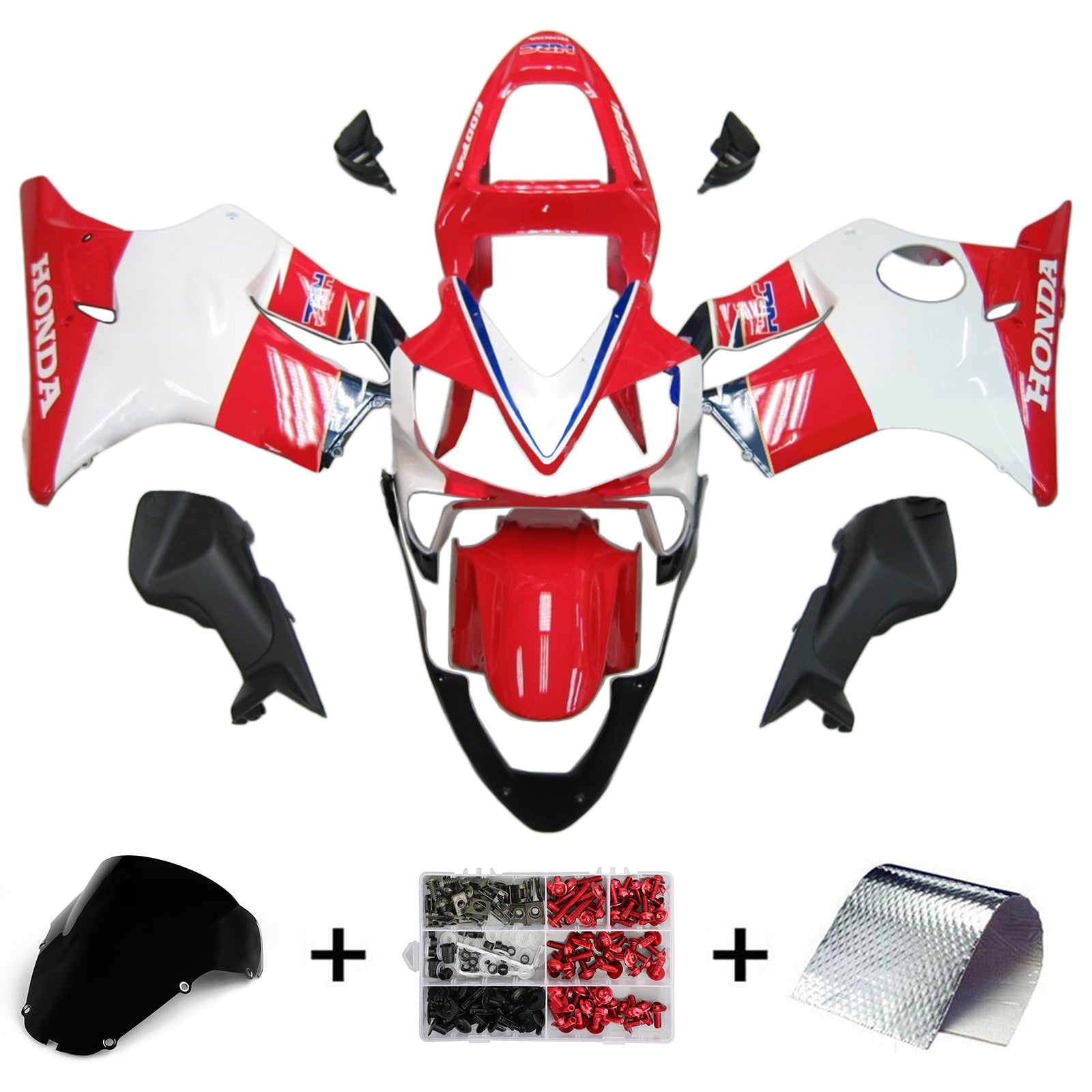 Honda CBR600 F4i 2001-2003 Fairing Kit Bodywork Plastic ABS