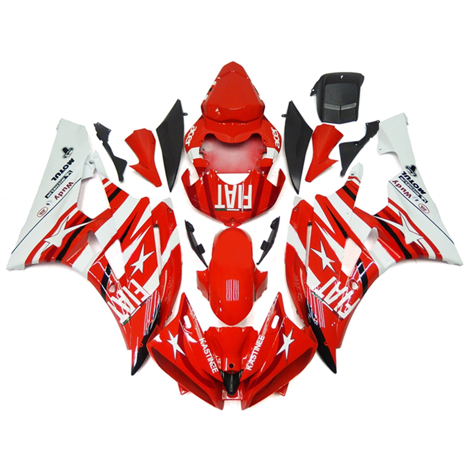 Yamaha YZF 600 R6 2006-2007 Fairing Kit Bodywork Plastic ABS