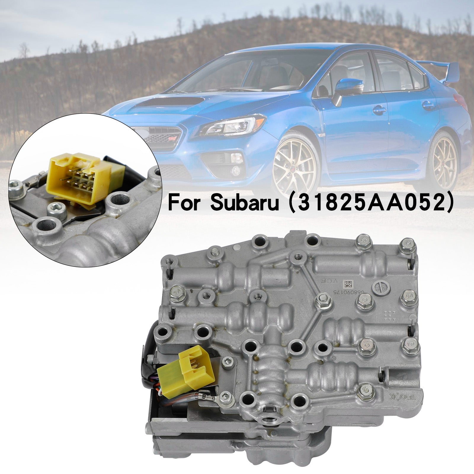 2012-2014 XV 1.6L 2.0L TR580 CVT Cuerpo de válvula completo de transmisión para Subaru (31825AA052)