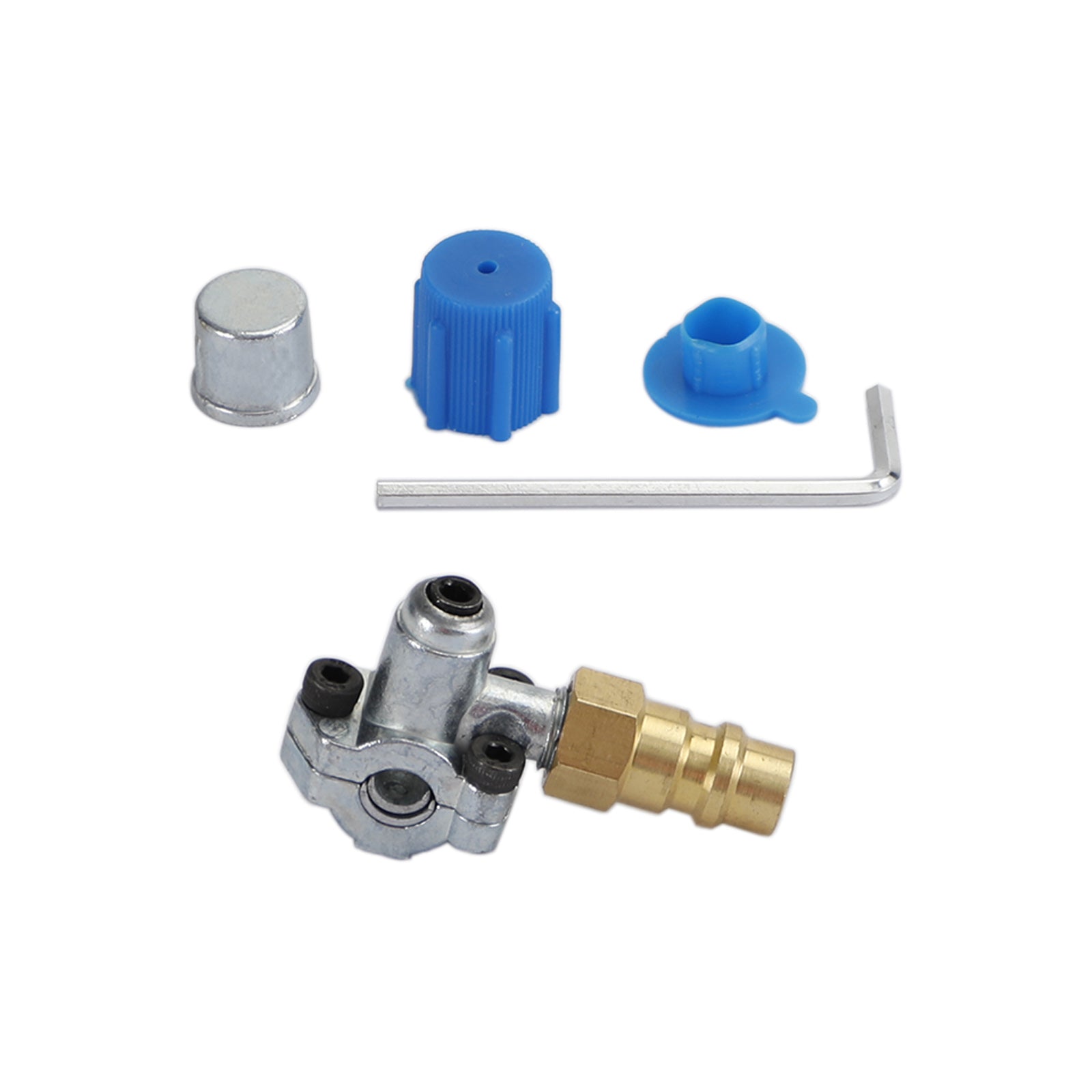 Para refrigerante R12 R22 R134A A/C Retrofit ValveBPV31 Bullet Piercing Tap Kits