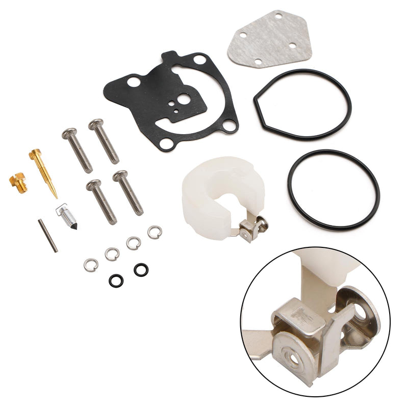 Kit de reconstrucción de carburador para motor fueraborda Yamaha de 2 tiempos 40HP E40X