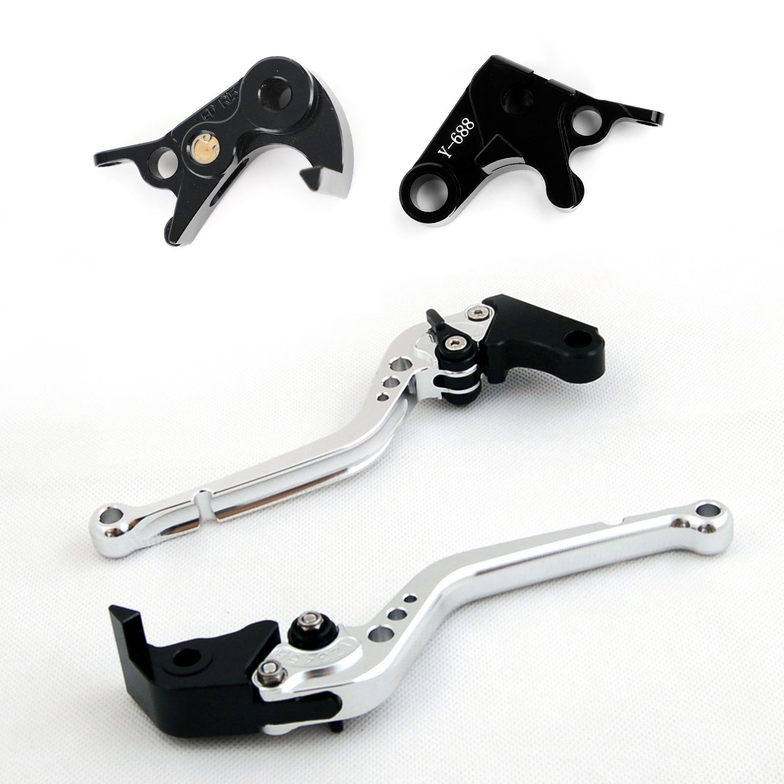 Long Clutch Brake Lever fit for Yamaha YZF R1/R1M/R1S 2015-2021 YZF R6 2017-2020 Generic