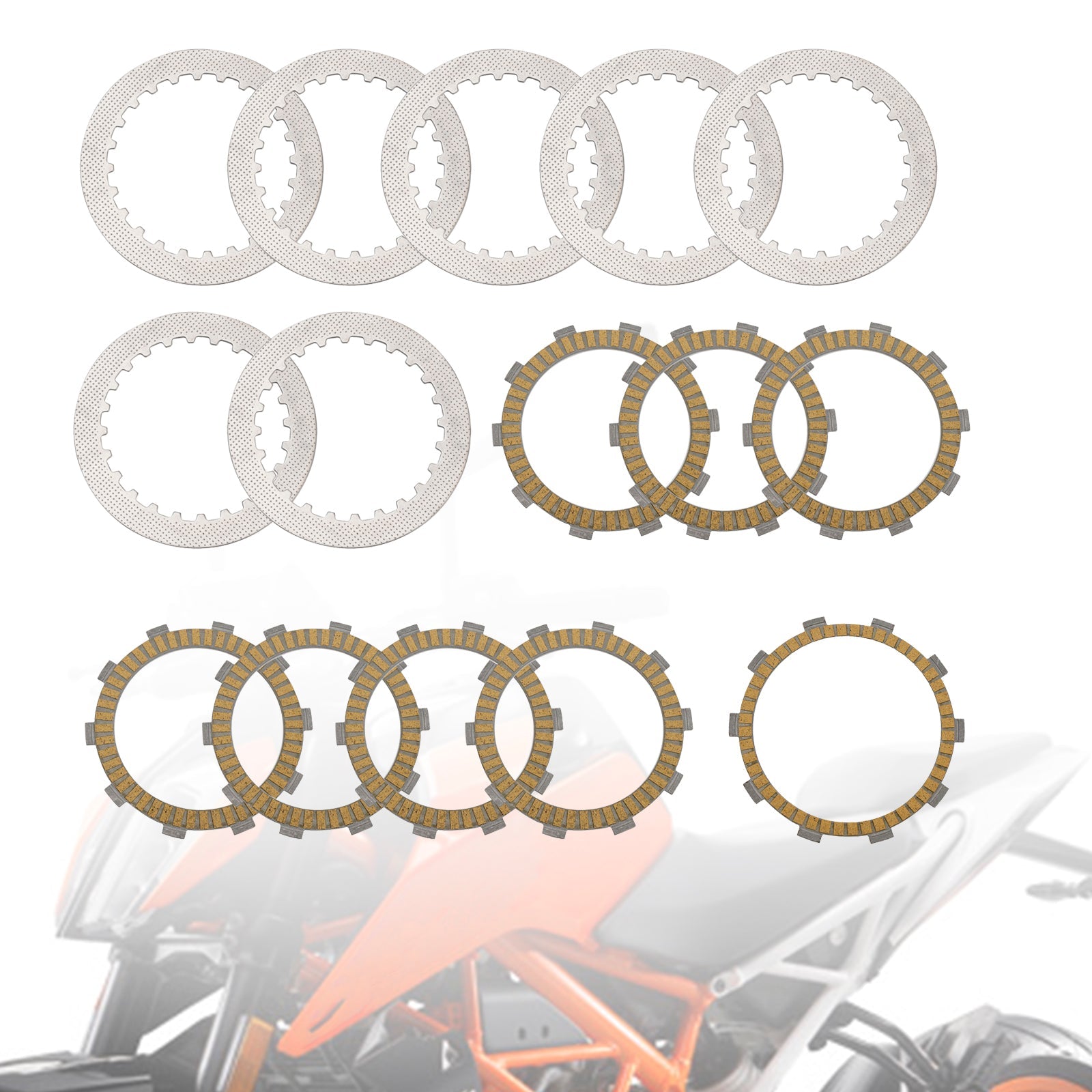 90232011000 / 90232111000 RC390 2014-2015 Clutch Friction Plate Kit Set