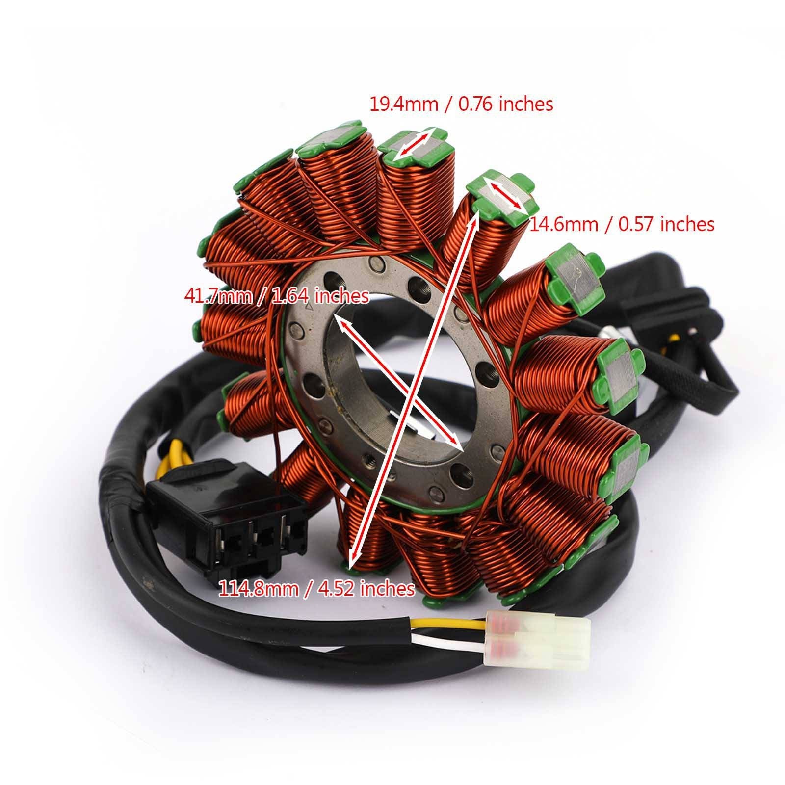 Alternator Stator Generator Fit for Honda CBR 1000 RA Fireblade 2010 - 2016 Generic