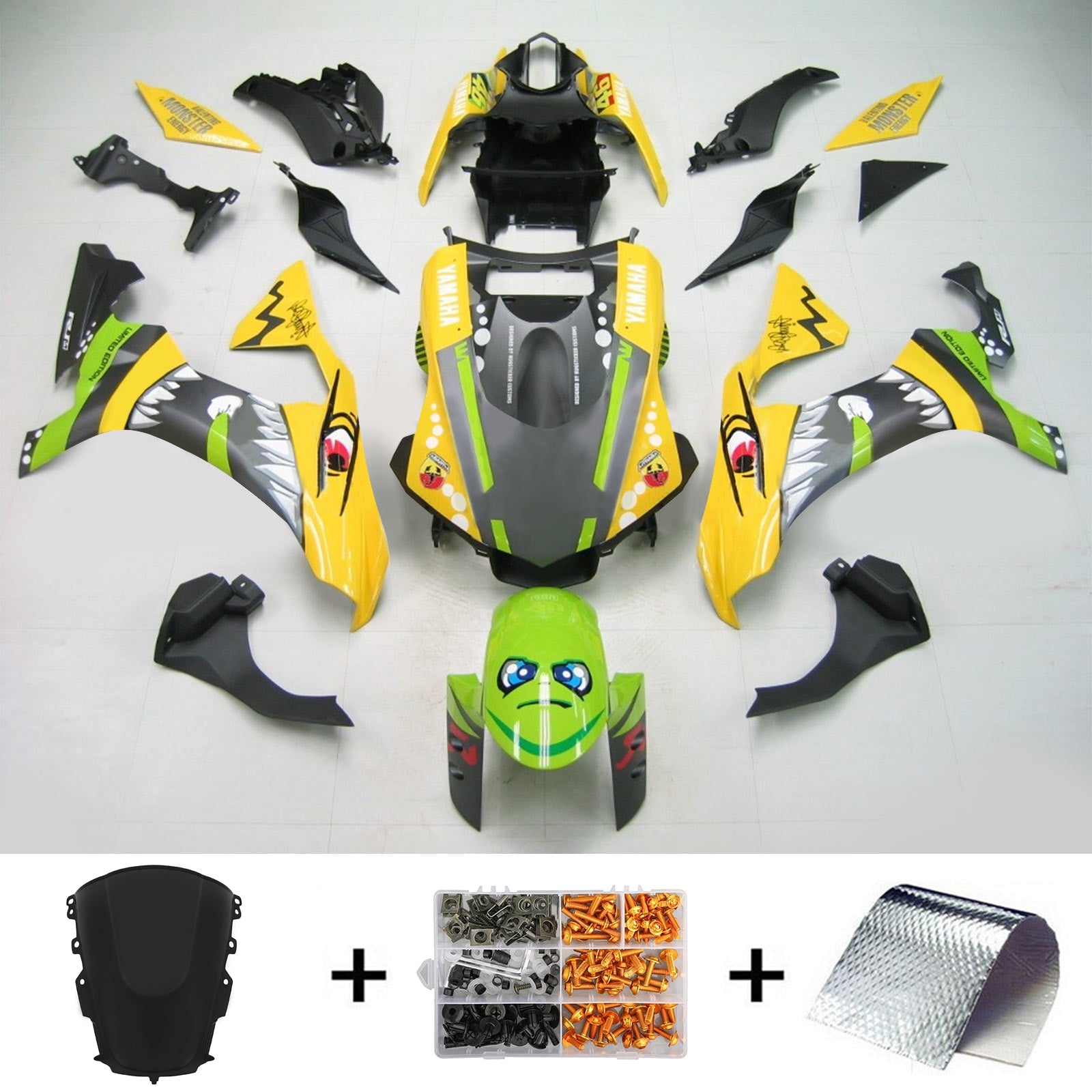 Yamaha YZF R1 2020-2024 Fairing Kit Bodywork Plastic ABS