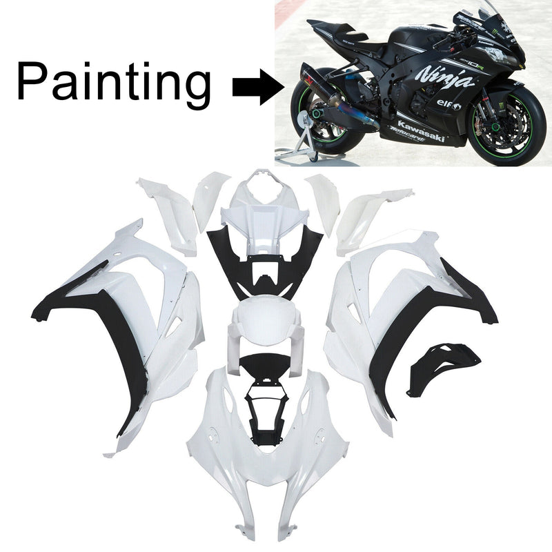 Kawasaki ZX10R 2016-2020 Fairing Kit Bodywork Plastic ABS