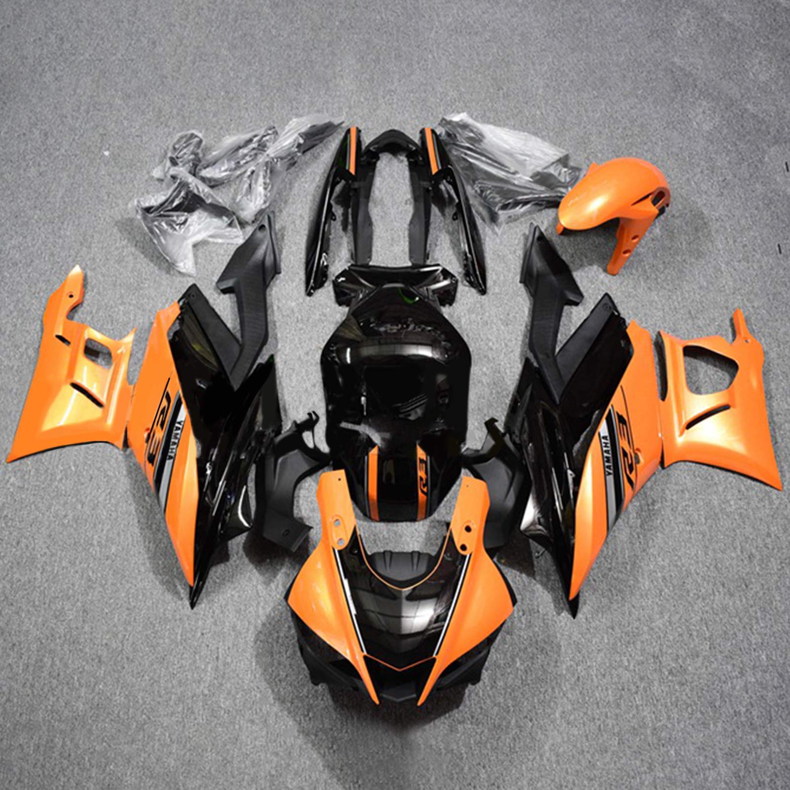 Yamaha YZF-R3 R25 2022-2023 Fairing Kit هيكل السيارة بلاستيك ABS