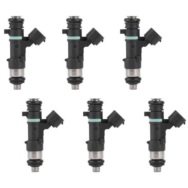 6 inyectores de combustible compatibles con Nissan Frontier Xterra 4.0 0280158007 2006-2014 genérico