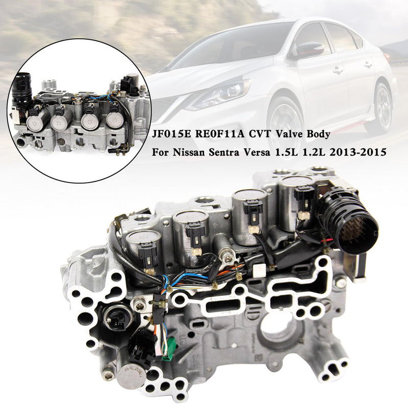 2011-2015 Nissan Tiida JF015E RE0F11A CVT Valve Body 31705-X428C
