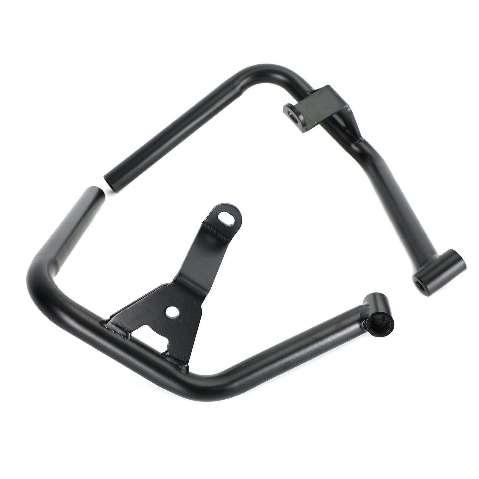 Black Engine Protection Guard Frame Crash Bars Iron Fits For Tr Trident 660 21 Generic