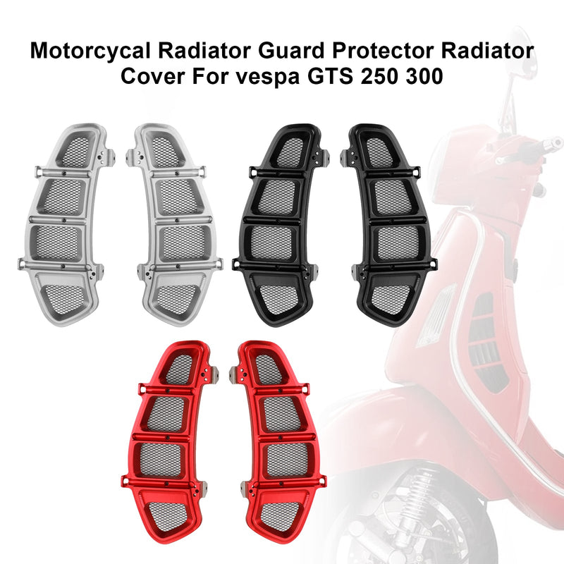 vespa GTS 250 300 Motorcycal Radiator Guard Protector Radiator Cover