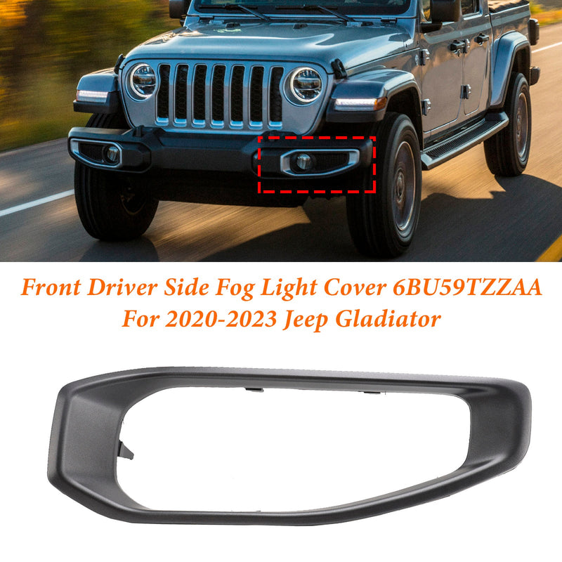 Jeep Gladiator 2020-2023 Embellecedor de luz antiniebla delantera del lado del conductor 6BU59TZZAA