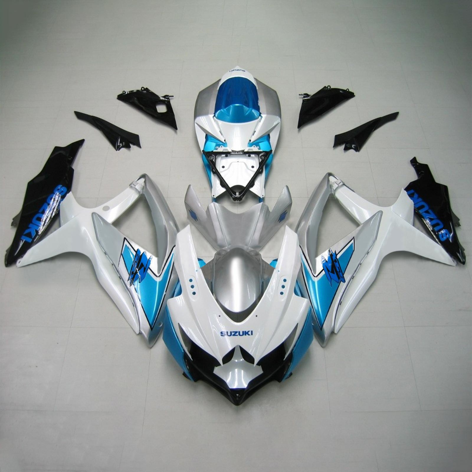 Suzuki GSXR 600/750 2008-2010 Fairing Kit Bodywork Plastic ABS K8