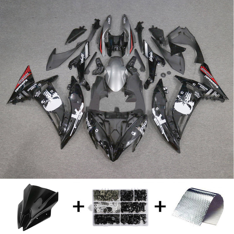 Kawasaki ER6F/Ninja650R 2017-2019 Fairing Kit Bodywork Plastic ABS