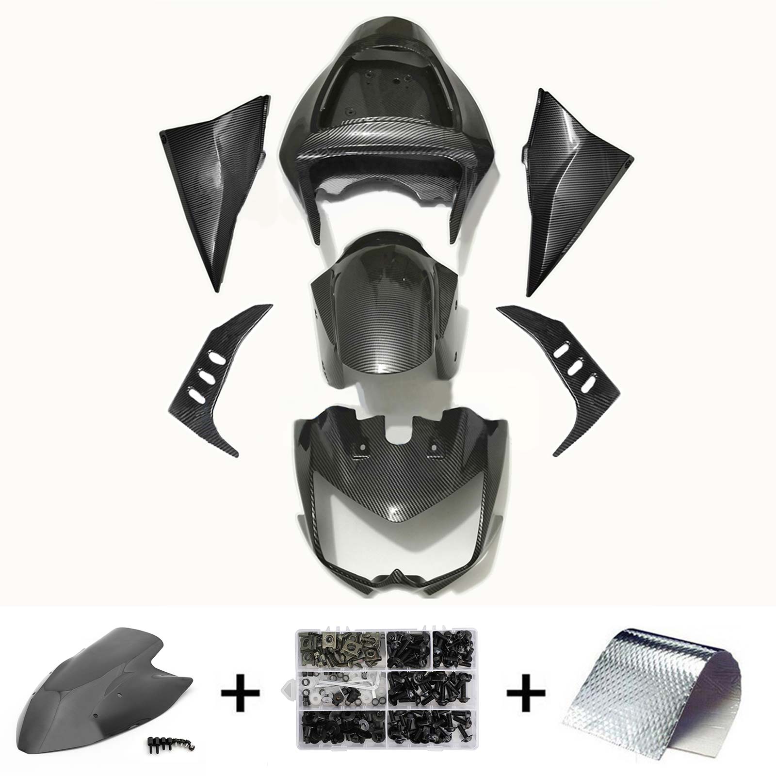 Kawasaki Z1000 2003-2006 Fairing Kit Bodywork Plastic ABS