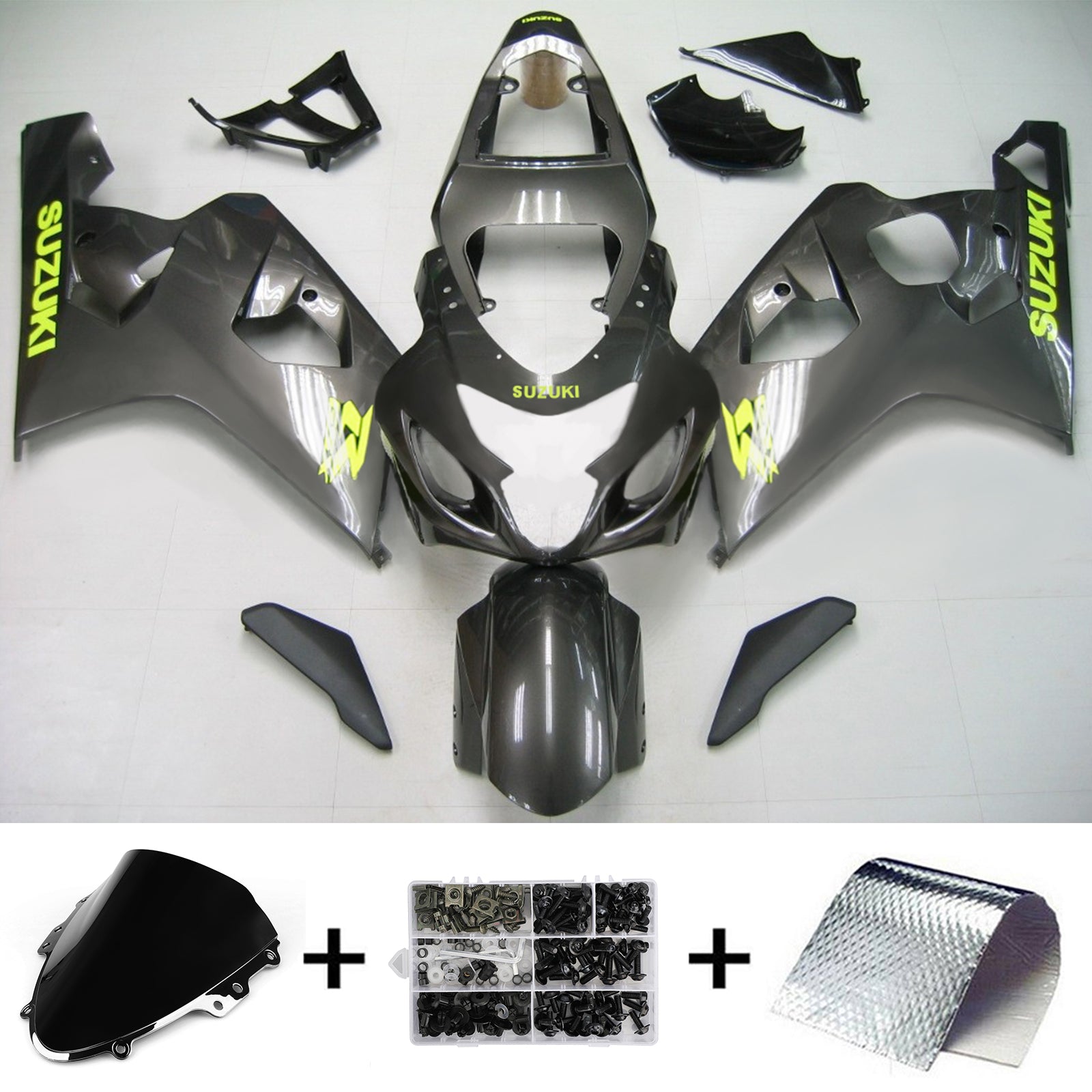 Suzuki GSXR 600/750 2004-2005 Fairing Kit Bodywork Plastic ABS