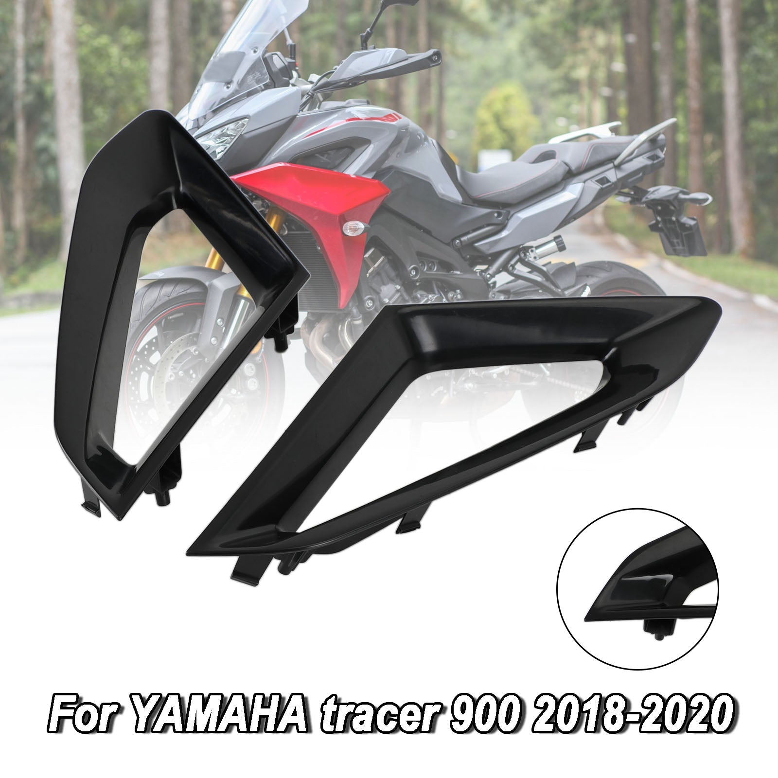 2018-2020 Yamaha Tracer 900/GT Bodywork Fairing Injection Molding Unpainted