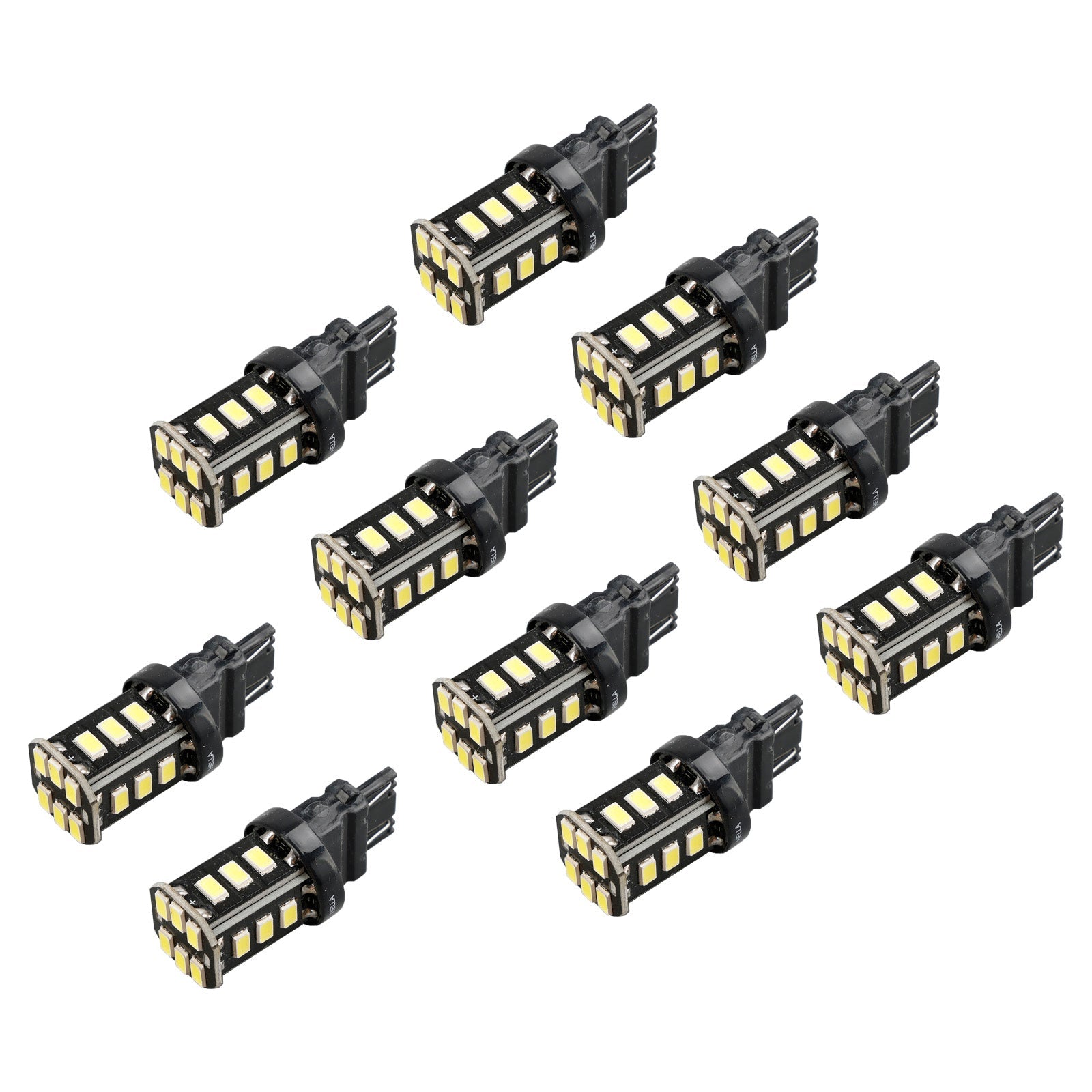 10X For HELLA LED Retrofit 3157W LED P27/7W 12V 3W W2.5x16Q 6000K