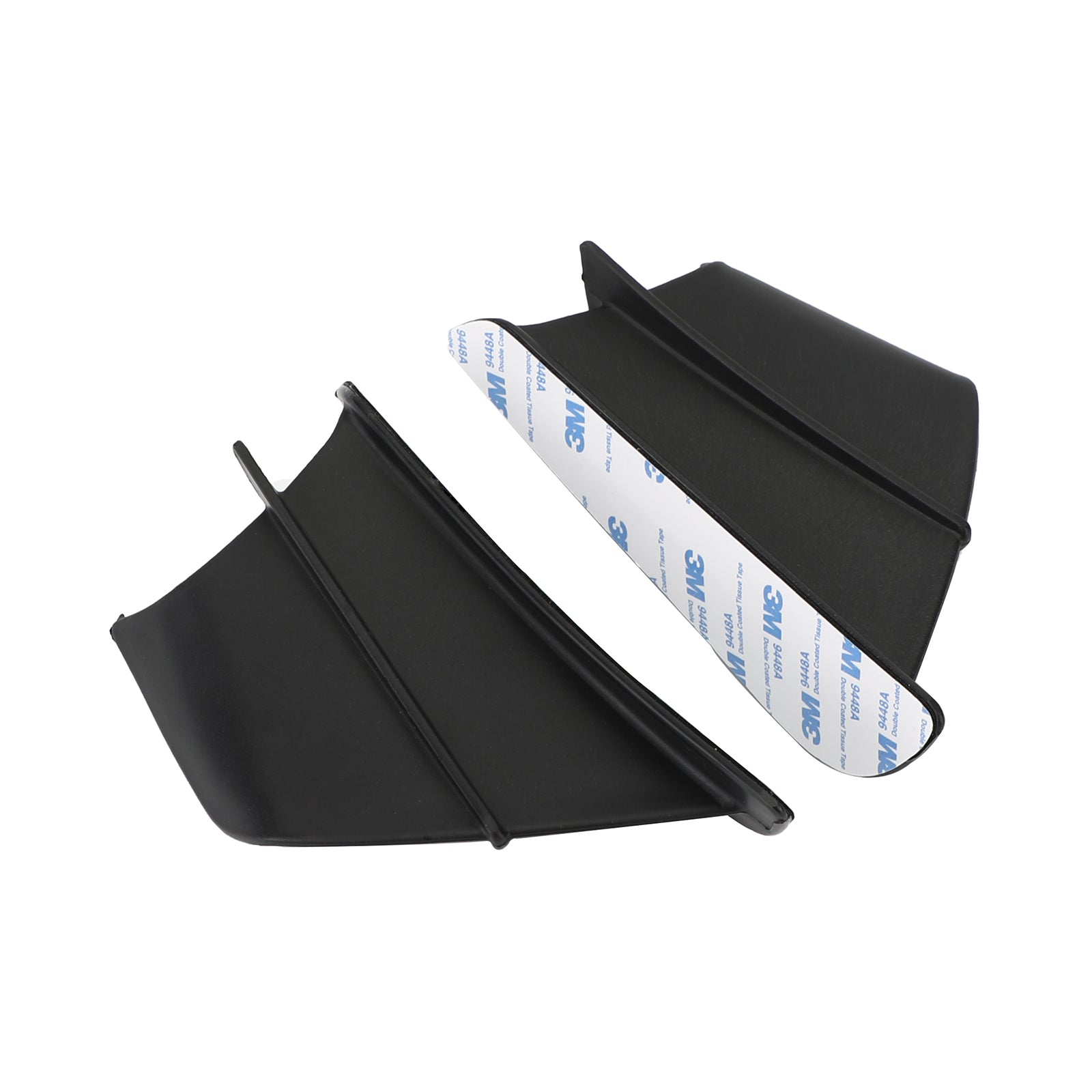 Black Side Winglet Wind Fin Spoiler Trim Cover For Honda Cbr650R Cbr500R Cb1000R Generic