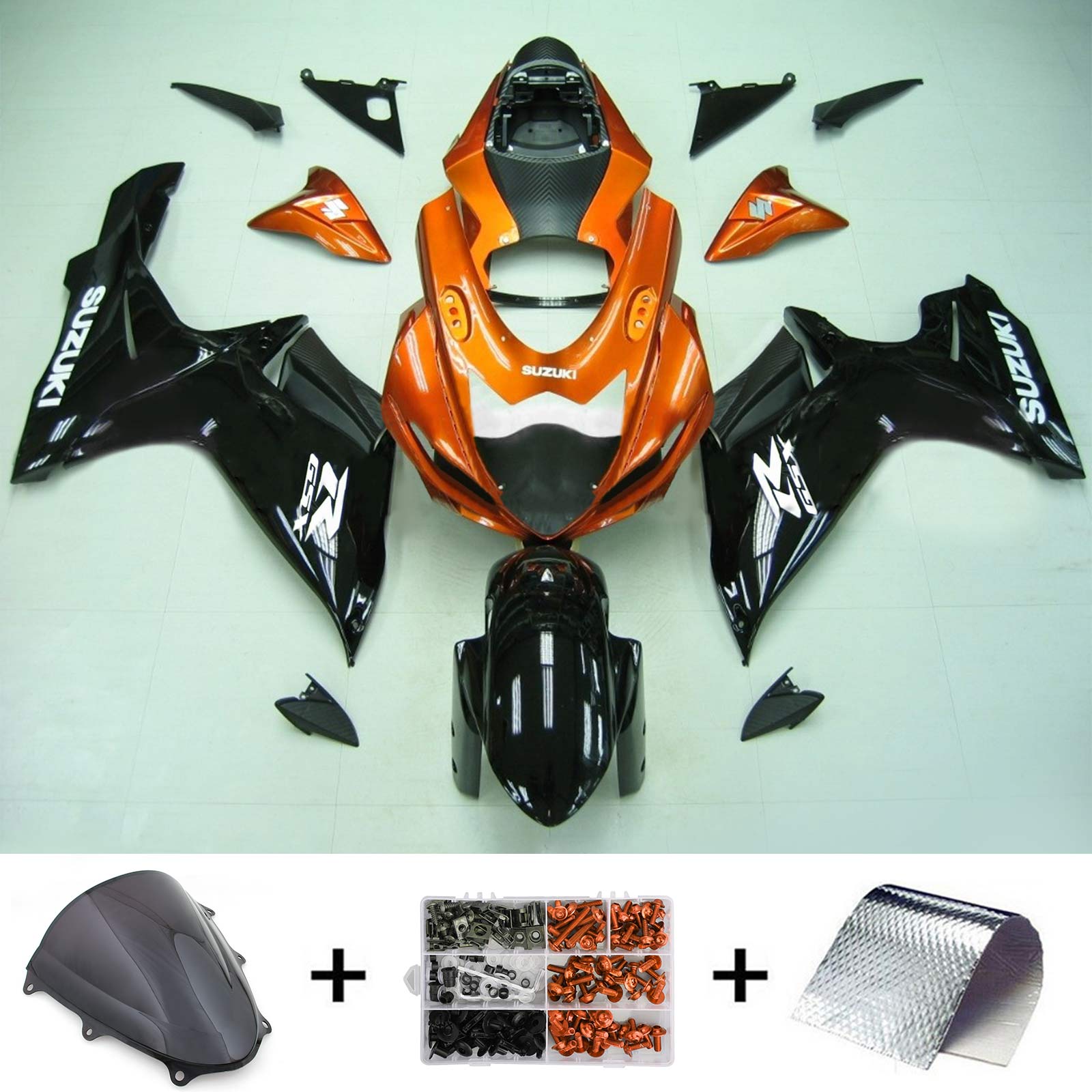 Suzuki GSXR 600/750 2011-2024 K11 Kit Carenado Carrocería Plástico ABS