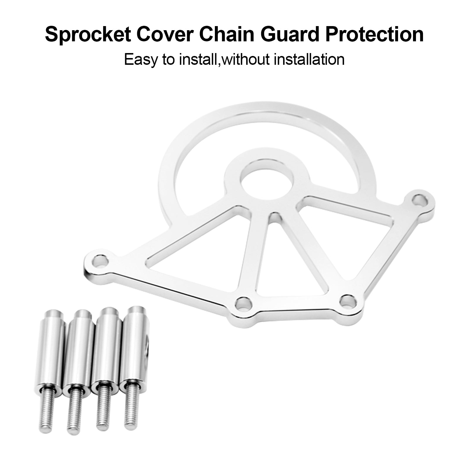 Sprocket Cover Chain Guard Protection For Hinkley Bonneville Thruxton Generic