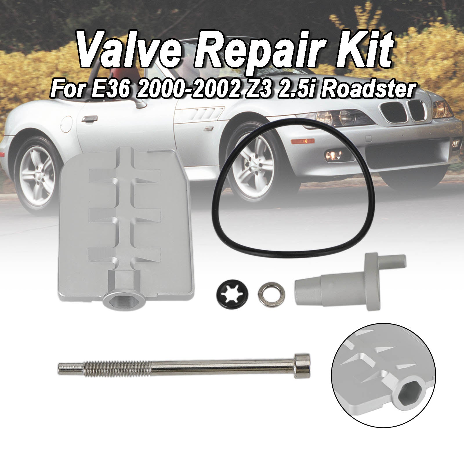 BMW E39 2000-2003 525i Sedan/525i Touring Kit de reparación de válvula Sonajero de reconstrucción