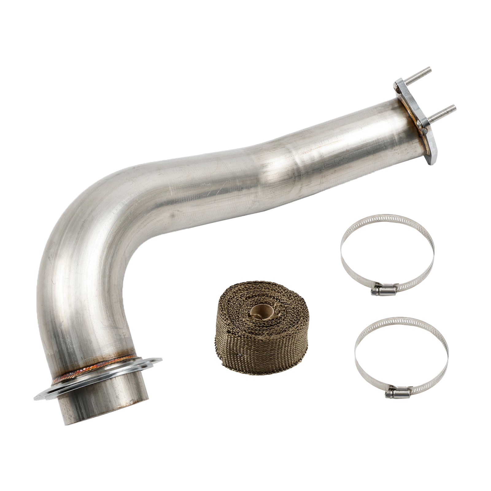 3.5" Downpipe Exhaust For Chevrolet Silverado & GMC Sierra L5P 6.6L Duramax Diesel 2017-2023