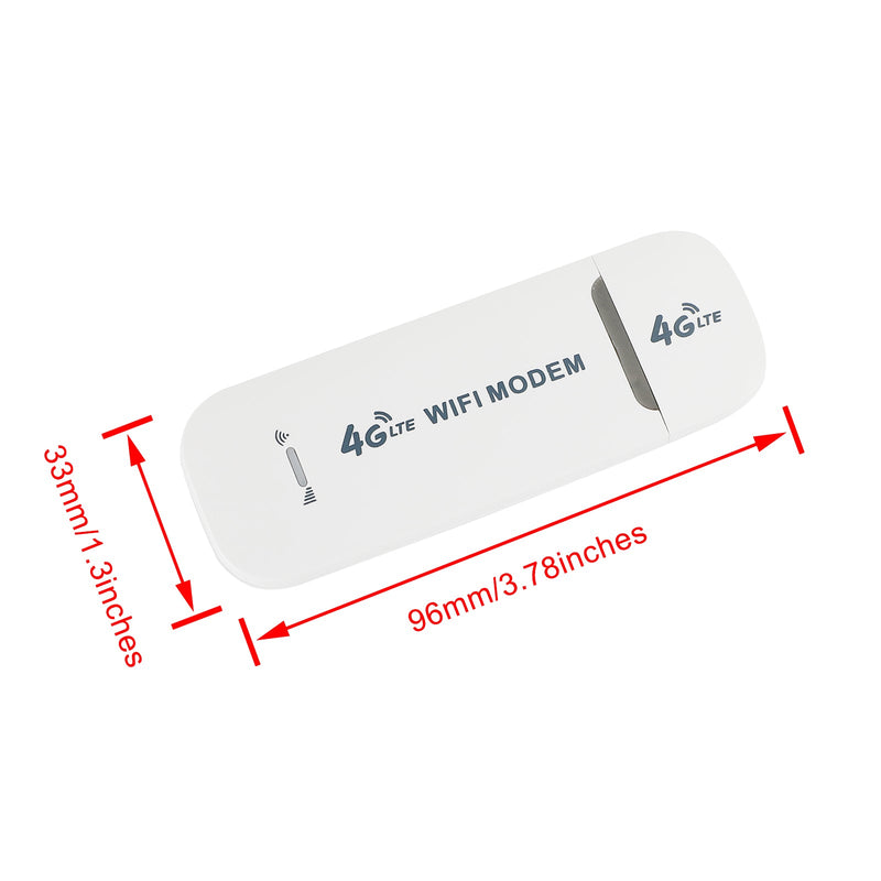 Unlocked USB 4G Dongle LTE WIFI Wireless Router Mobile Broadband Modem Sim Card