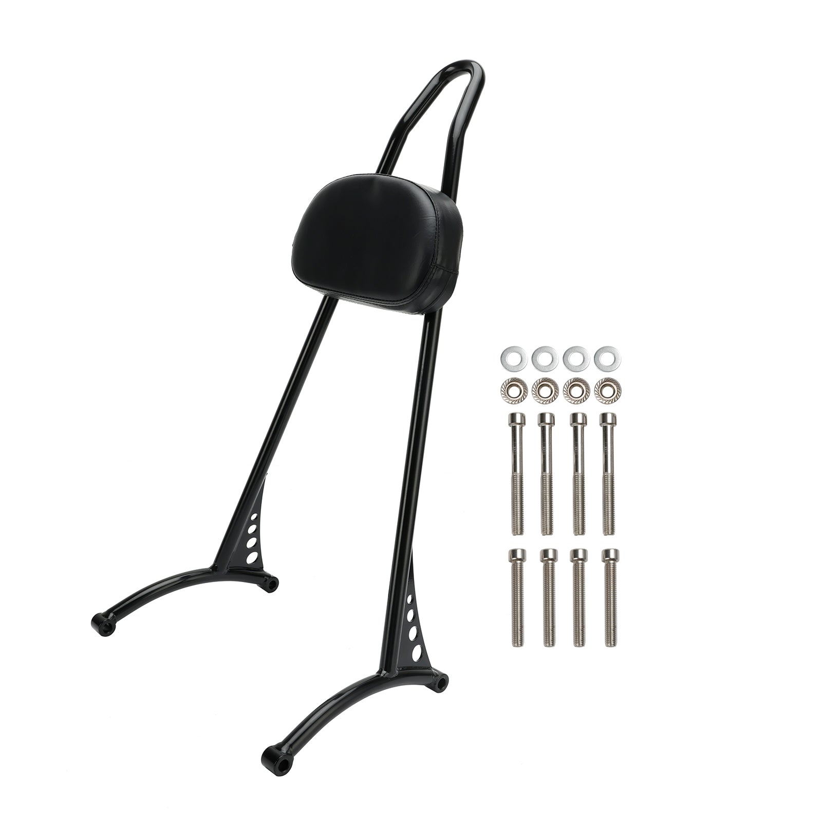 Passenger Sissy Bar Backrest for Sportster Iron 883 1200 XL 48 72 2004-Later