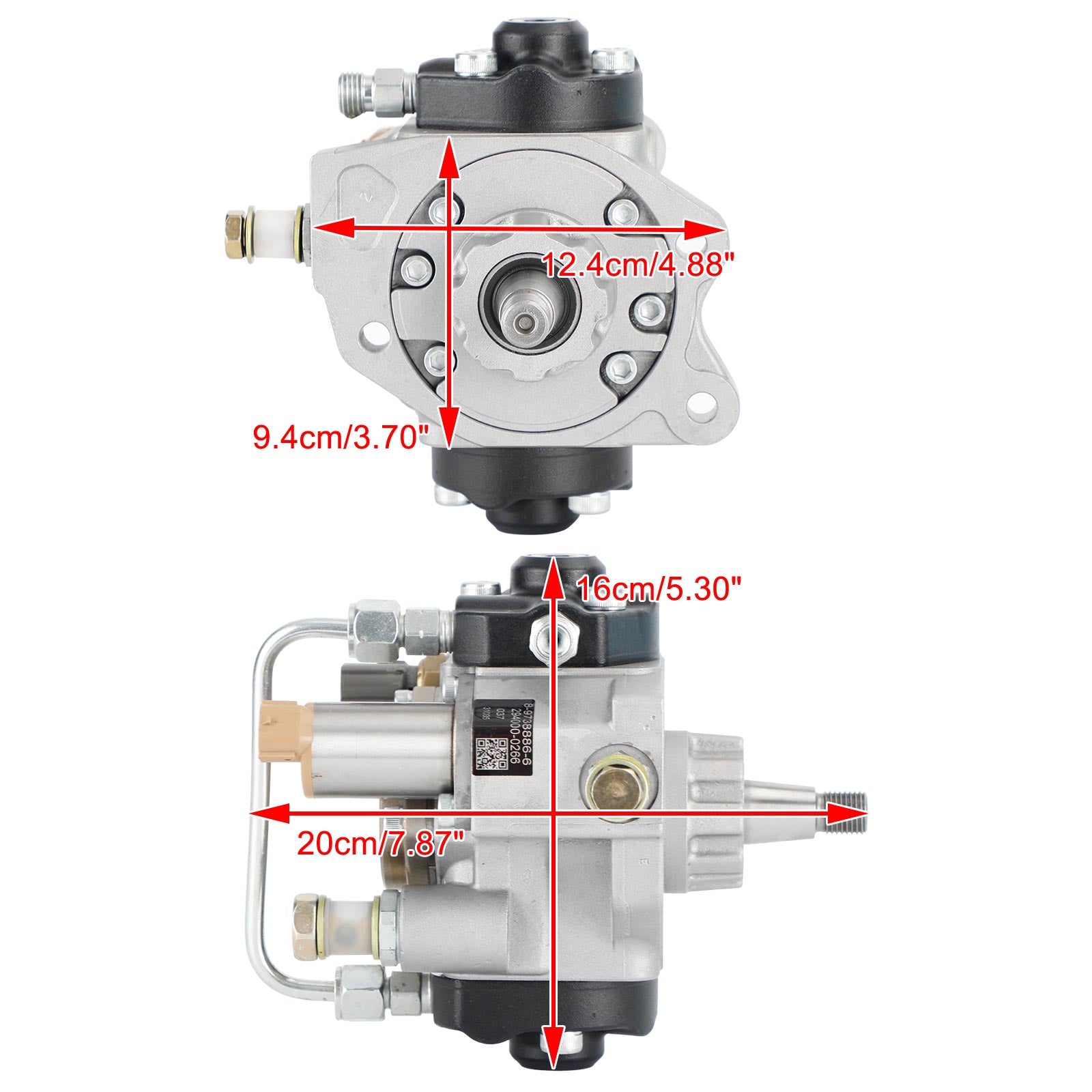 Fuel Pump 294000-0266 Fit Isuzu 2004-2007 5.2L NPR 4HK1 Diesel 2940000267