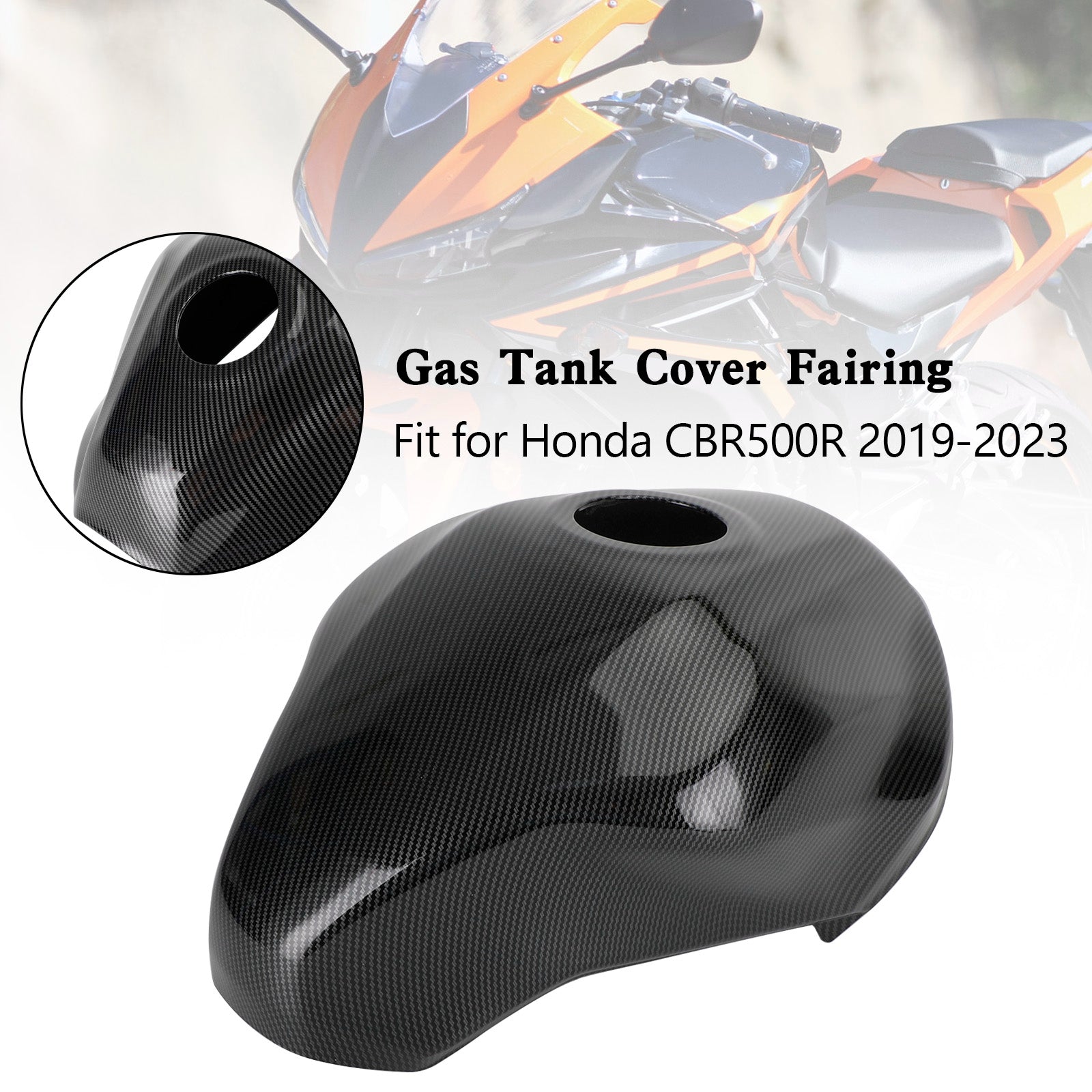 Gas Tank Cover Guard Fairing Protector For Honda CBR500R 2019-2023