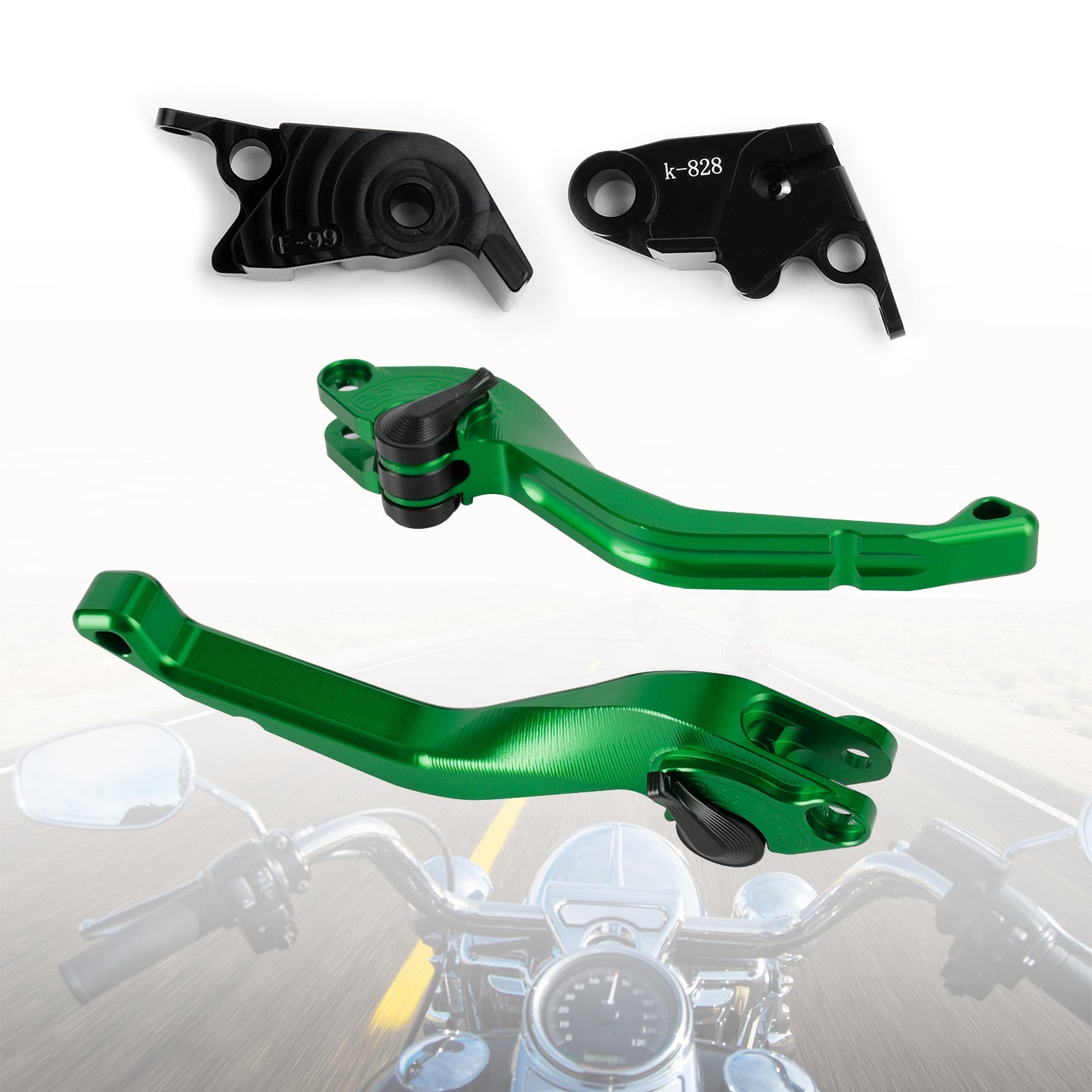 Kawasaki ZX10R/RR/KRT 2016-2017 CNC Short Clutch Brake Lever