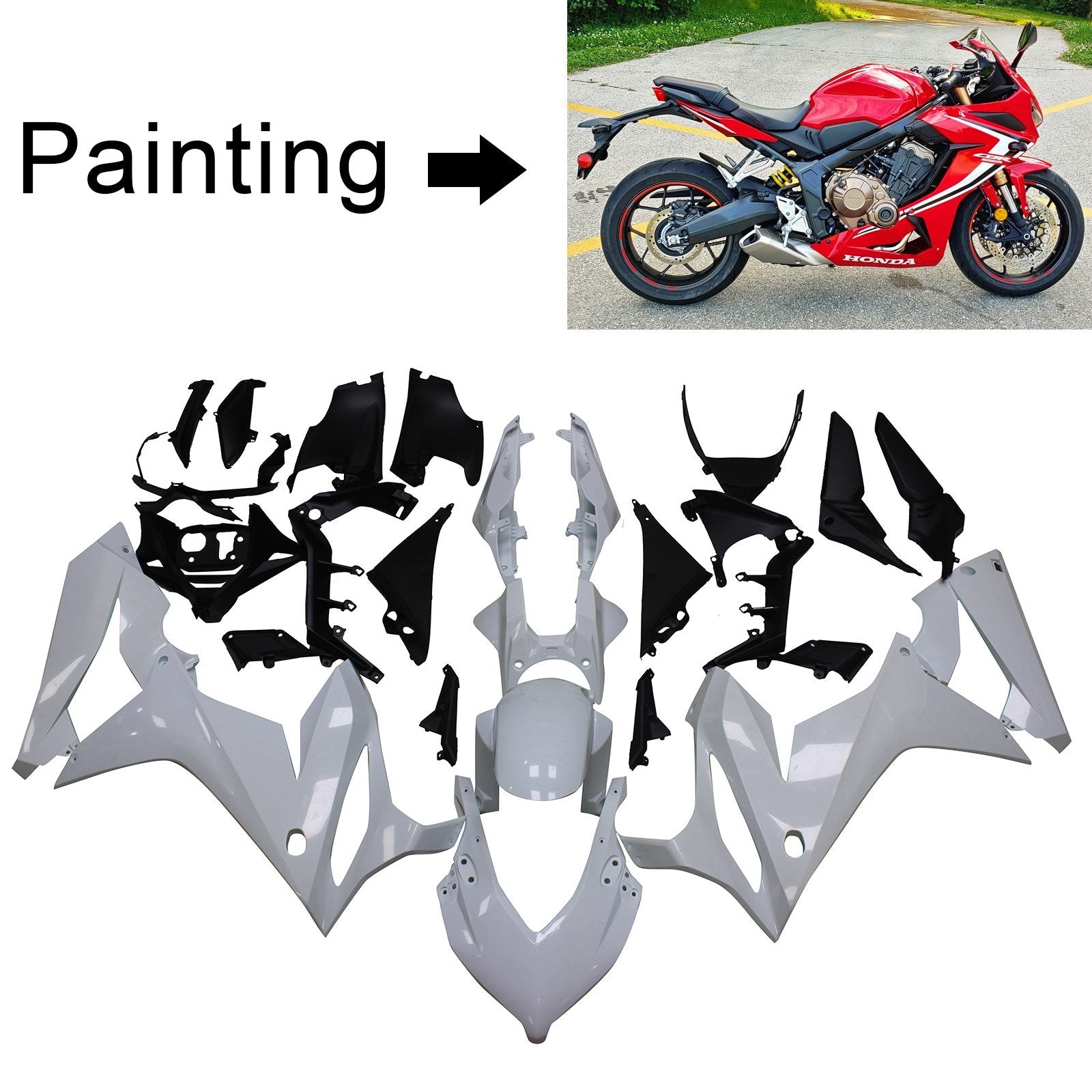 Honda CBR650R 2021-2023 Fairing Kit Bodywork Plastic ABS