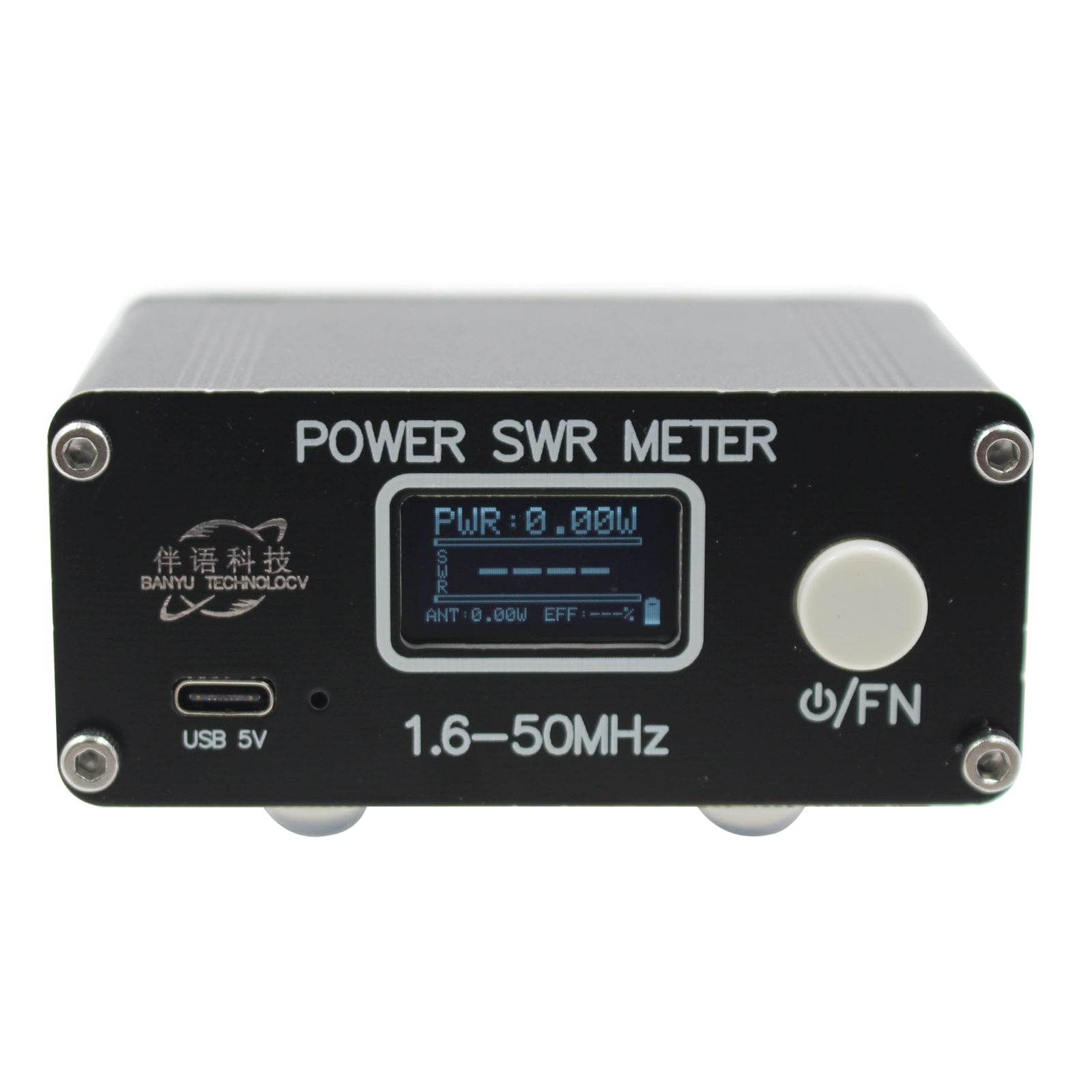 QRP 150W 1,6-50MHz SWR HF medidor de onda corta de onda estacionaria SWR/medidor de potencia FM/AM/CW