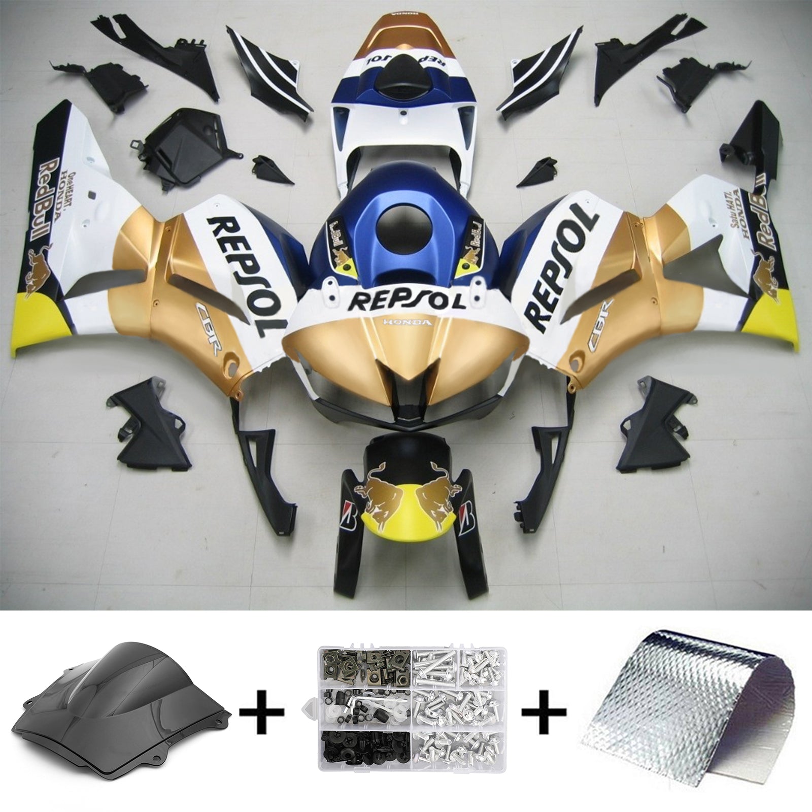 Honda CBR600RR 2013-2023 F5 Fairing Kit Bodywork Plastic ABS