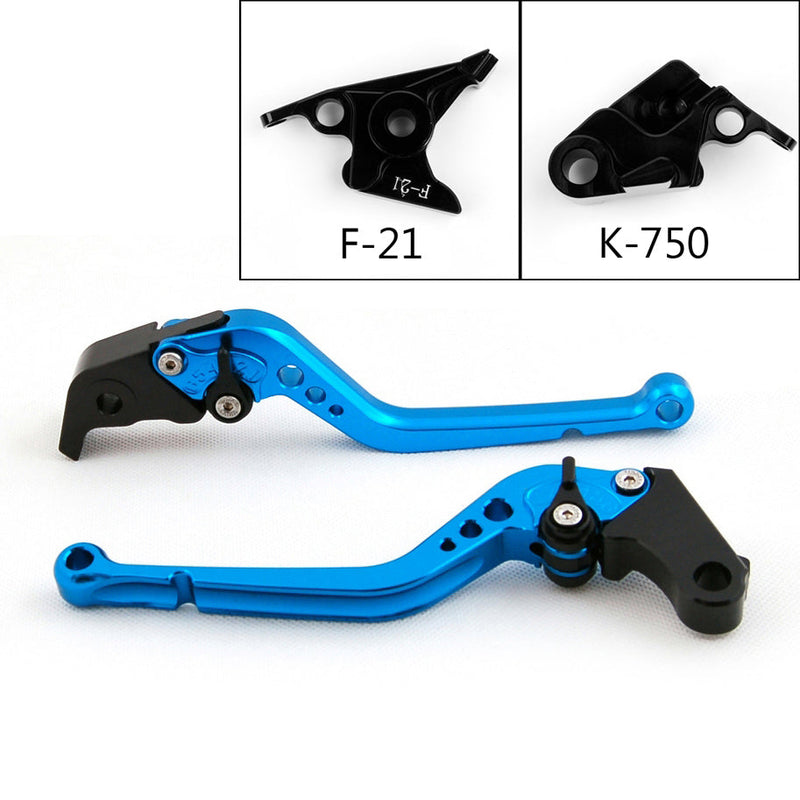 Palancas de embrague de freno largo para Kawasaki Z650 17-18 NINJA 650R/ER-6F VERSYS genérico