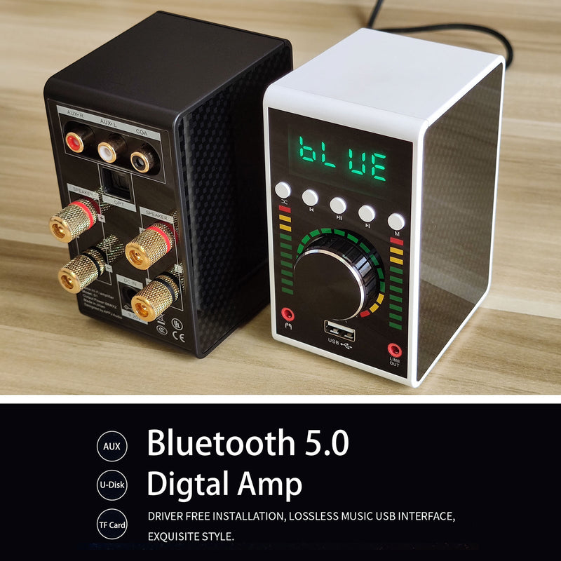 Mini Amplifier Digital HiFi Audio Bluetooth 5.0 Class D Amplifier 68W*2 Home Car
