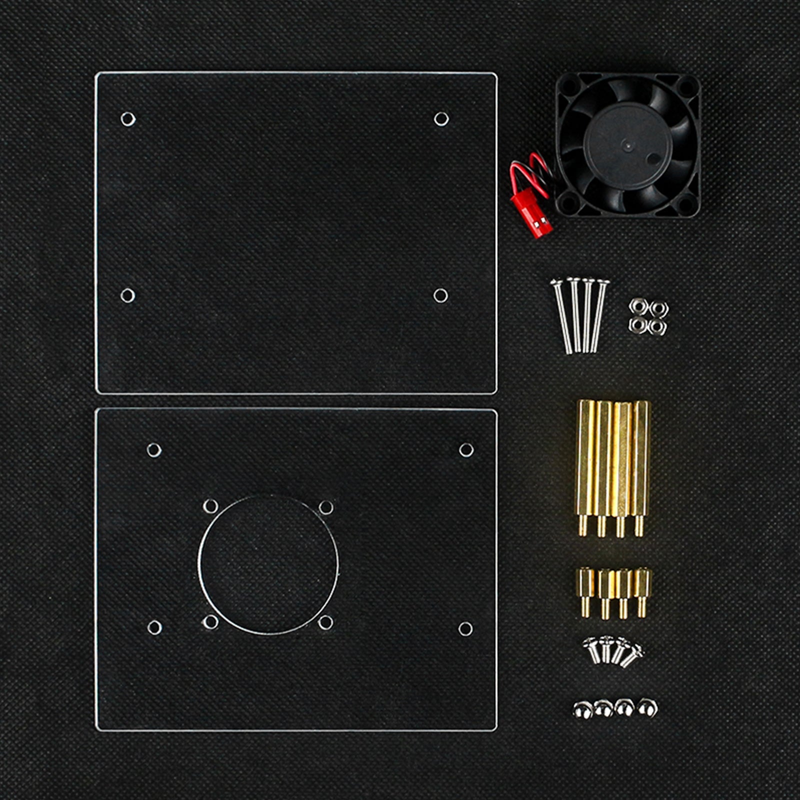 Carcasa protectora de acrílico de una capa Orange Pi 5 Plus Cluster Carcasa protectora Orangepi