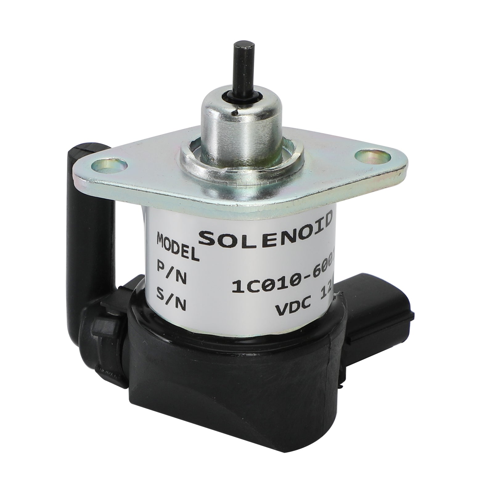 Fits For Kubota 1C010-60015 1C010-60016 1C010-60017 Fuel Shut Off Solenoid 12V