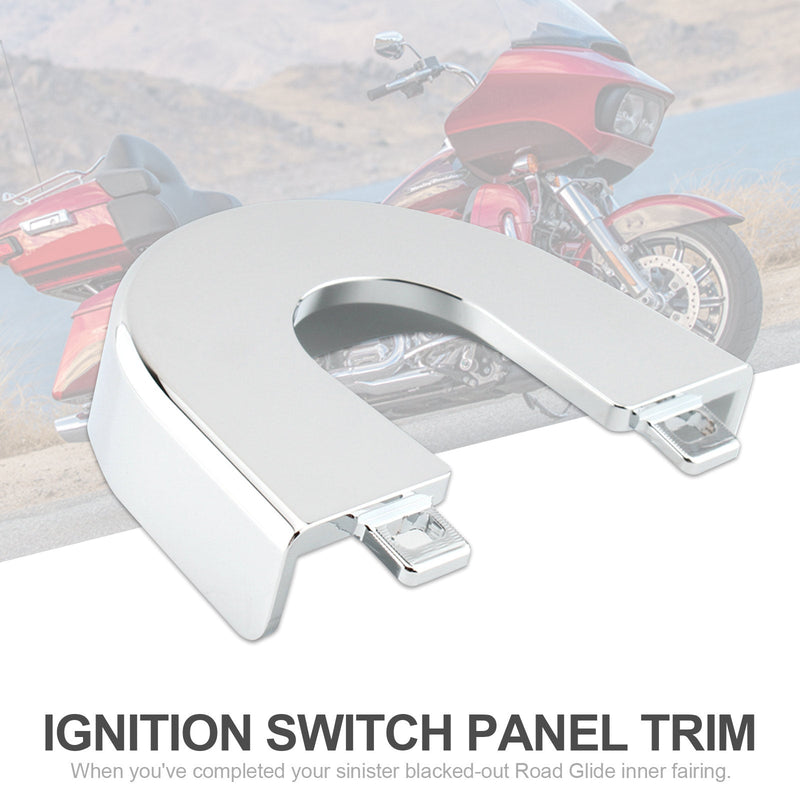 Embellecedor de panel de interruptor de encendido de aluminio especial Touring Road Glide 2015-2022