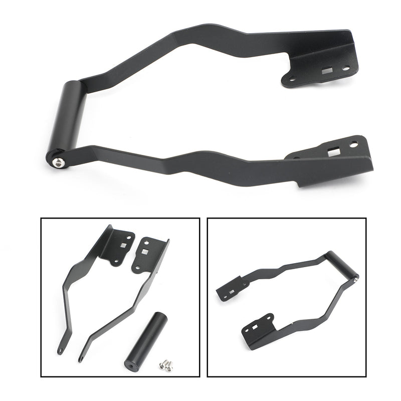 Soporte negro para parabrisas Soporte para teléfono inteligente/GPS para BMW F750GS F850GS 18-19 Genérico