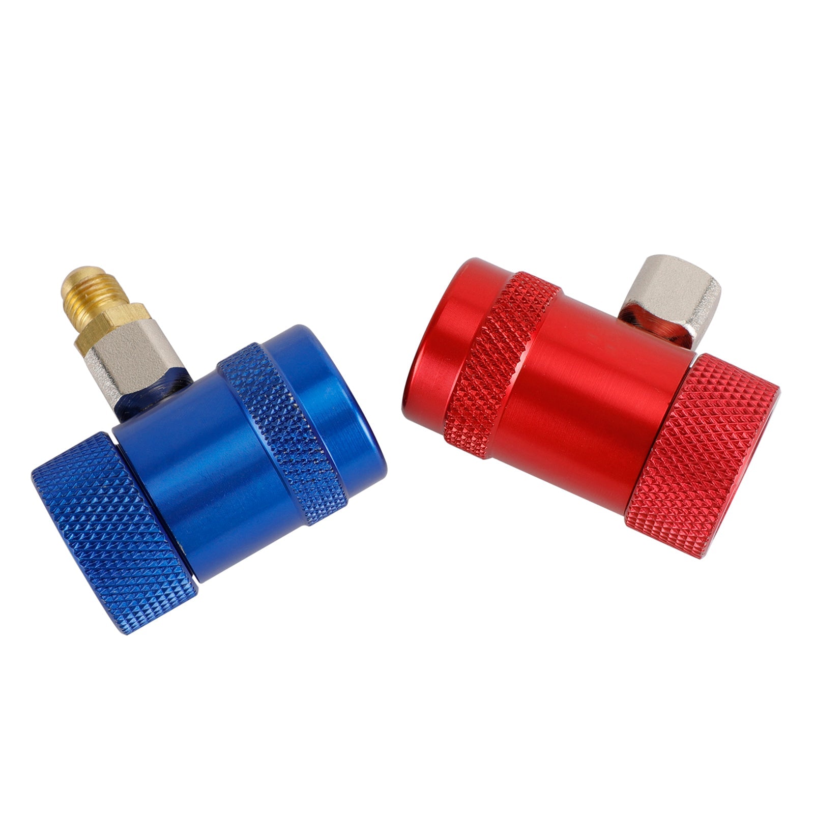 Fit For R1234yf Refrigerant Connector Air Conditioner Replacement Adapter 2Pcs