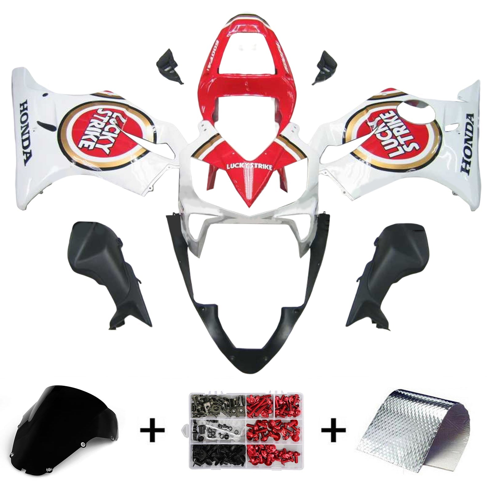 Honda CBR600 F4i 2001-2003 Fairing Kit Bodywork Plastic ABS