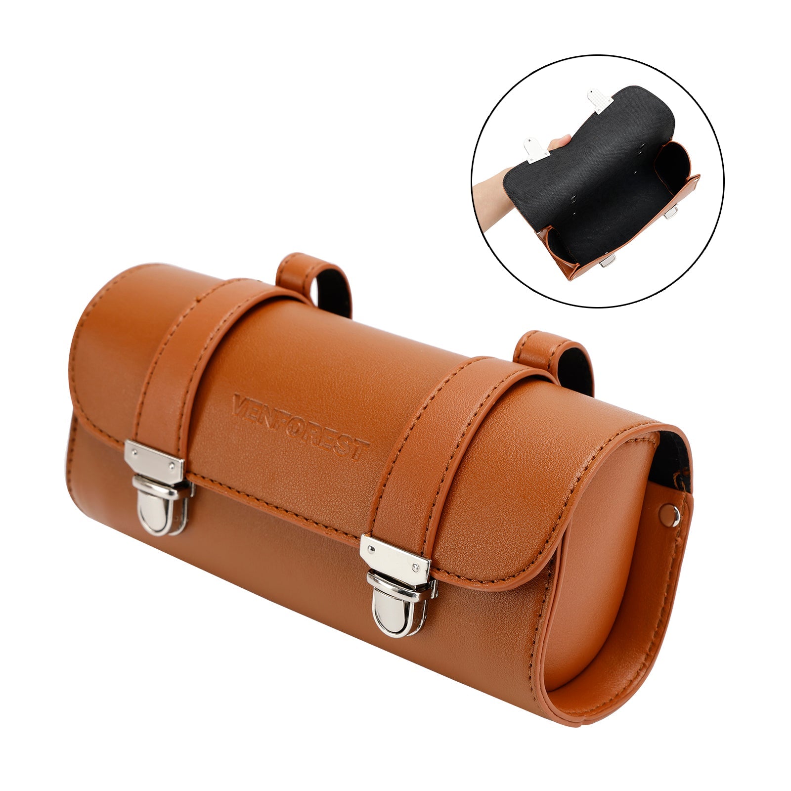 Saddlebag Storage Tool Bag Universal Handlebar Thicken Front Bag For Motorcycle