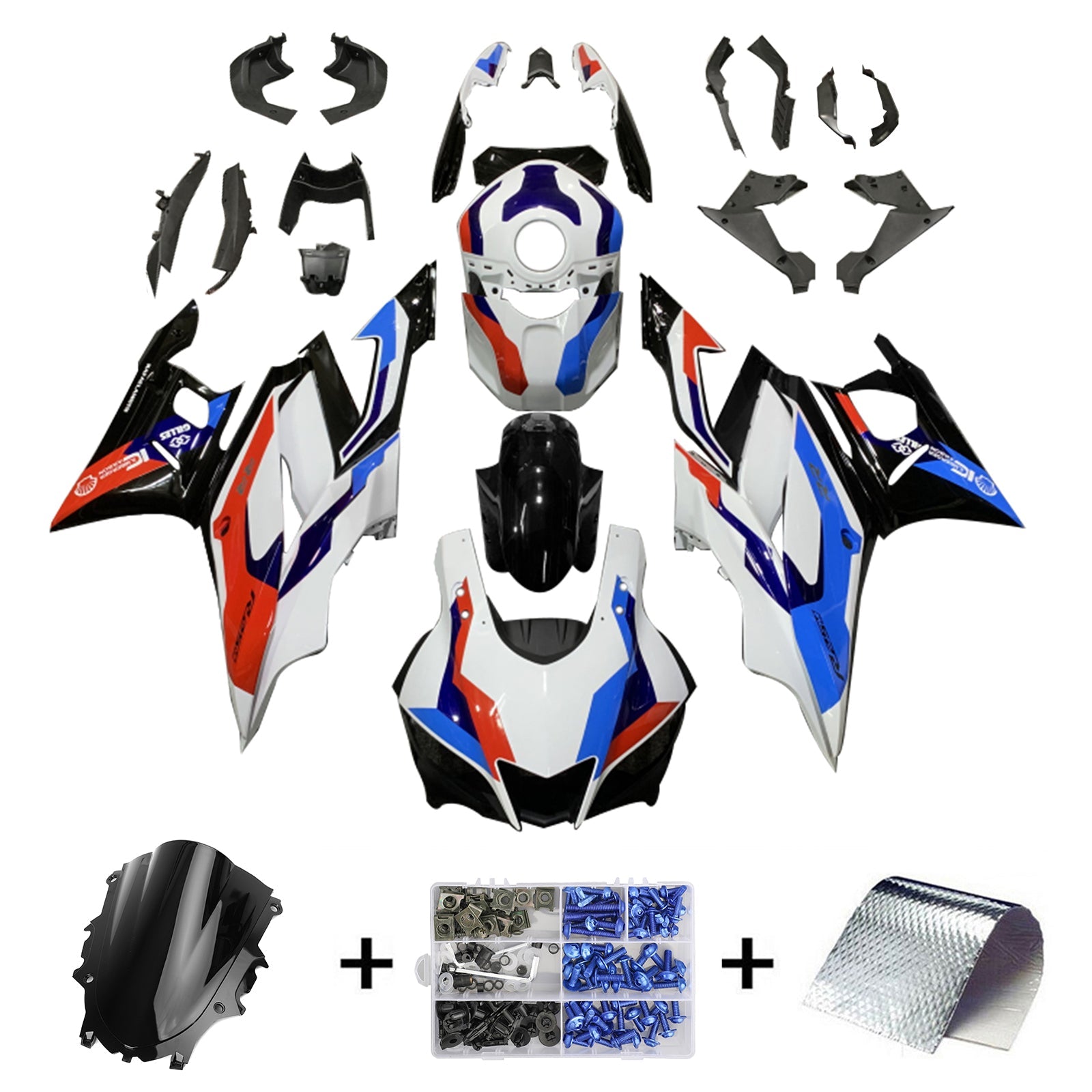 Yamaha YZF-R3 R25 2019-2021 Fairing Kit Bodywork Plastic ABS