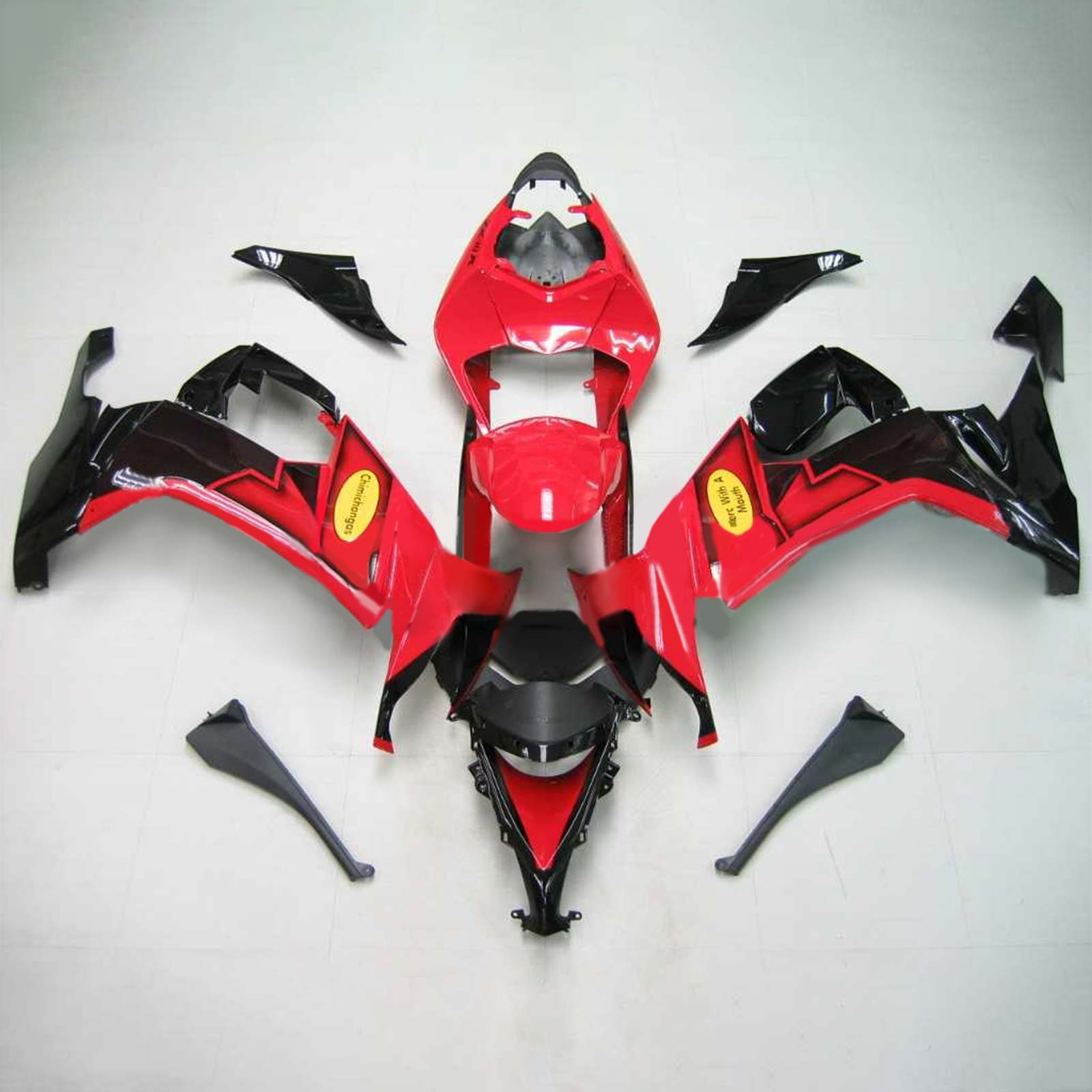 Kit Carenado Para Kawasaki ZX10R 2008-2010 Genérico