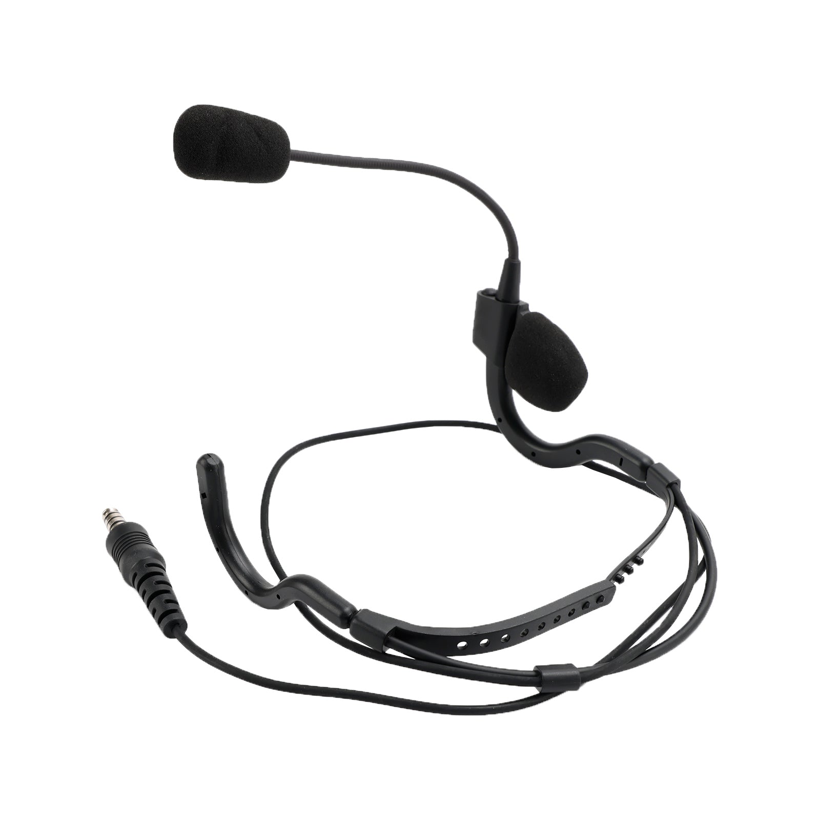 7.1-C8 Advanced Rear Mount Big Plug Tactical Earphone In-ear Earhook Headset